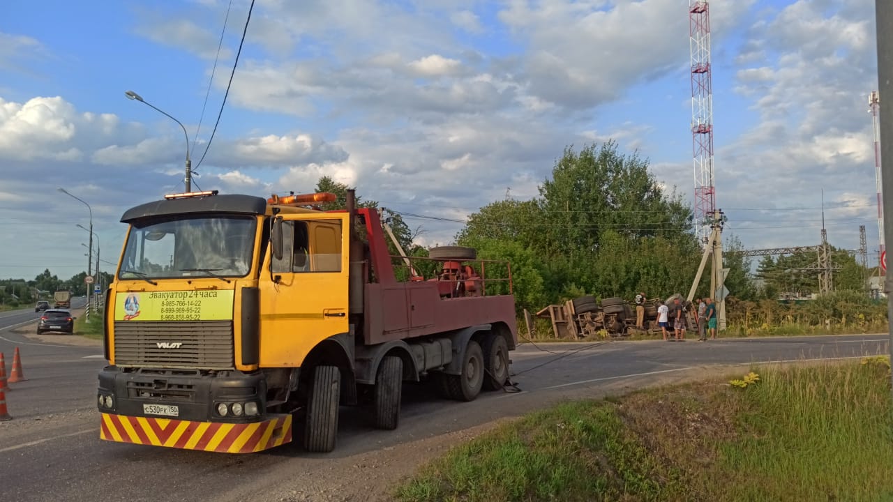 Эвакуация камаза